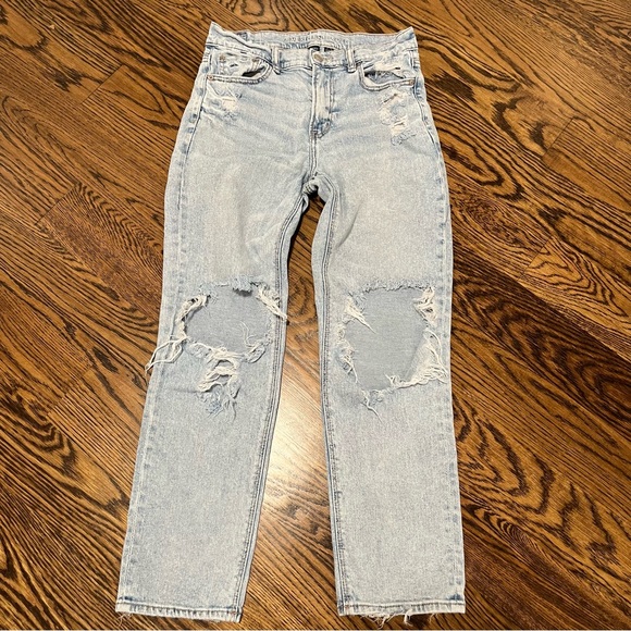 American Eagle Light Blue Denim Jeans - Picture 1 of 8